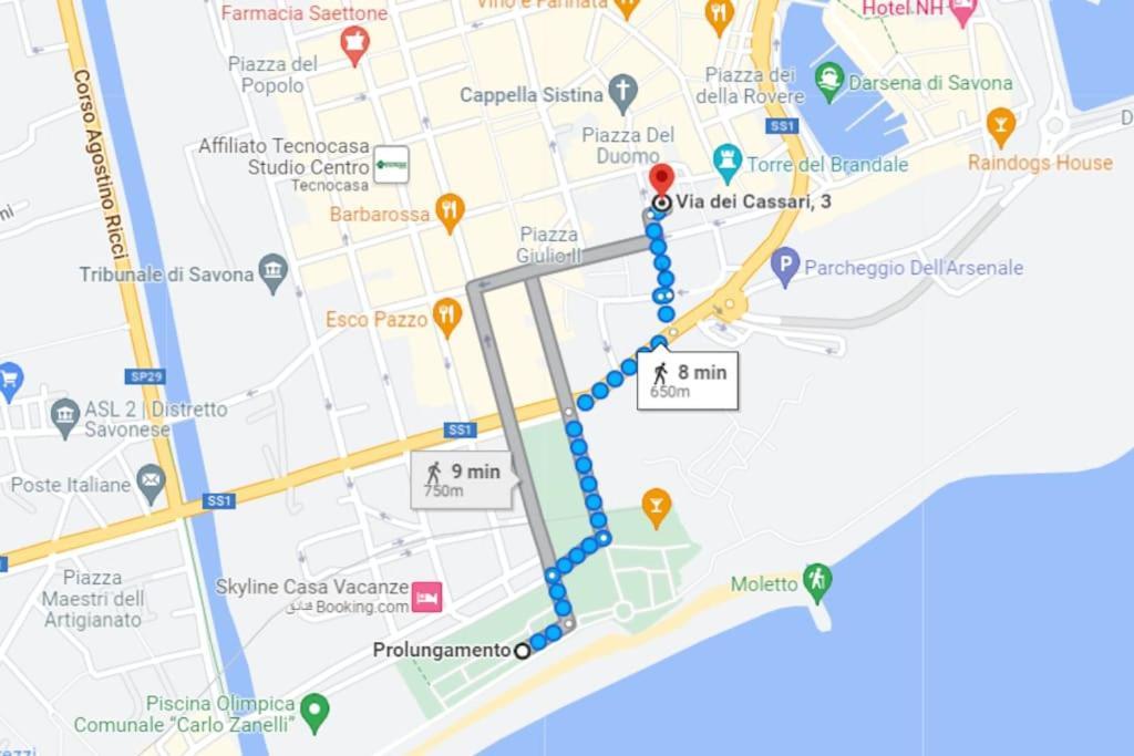 Suite In Centro Storico Porto Di Savona-Spiagge المظهر الخارجي الصورة